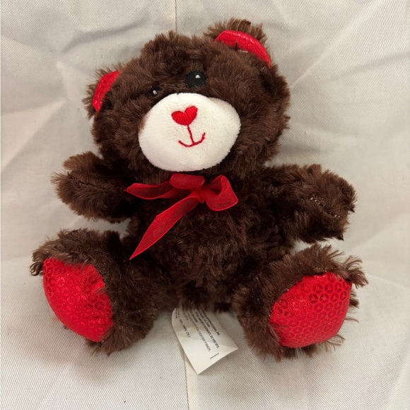 Lot/3 Vintage Christmas Santa Rubber Face Doll plus Brown Bear and Sheep… - Picture 15 of 16